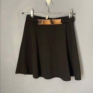 Black Skater Skirt